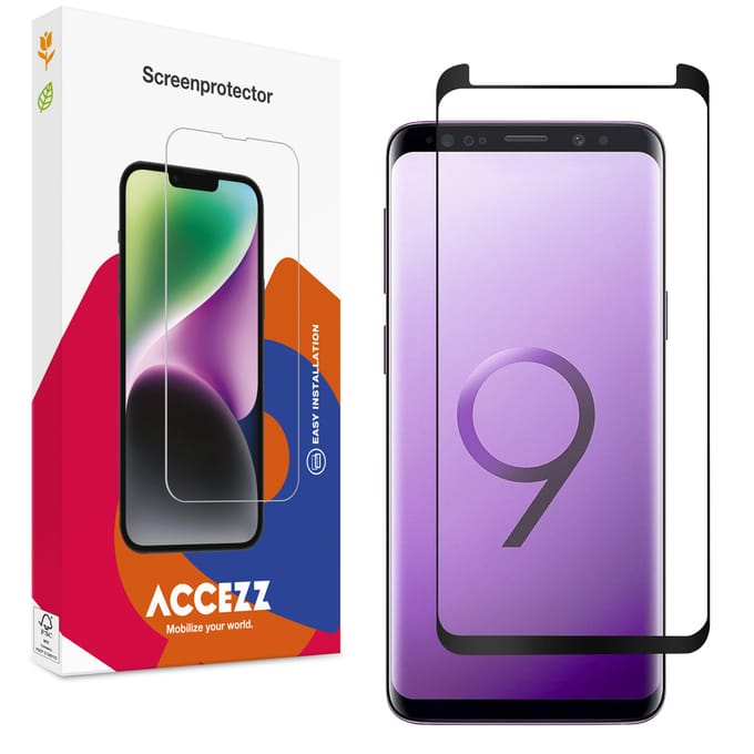 Accezz Screen Protector - Geschikt voor Samsung Galaxy S9 - Gehard Glas Screenprotector