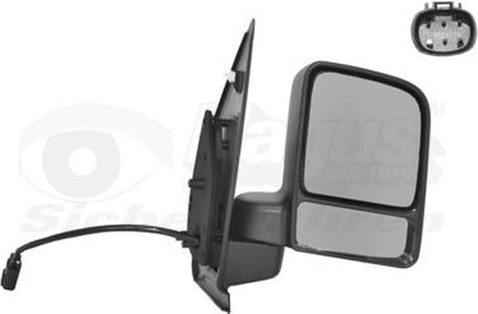 VanWezel 1884808 - Rétroviseur éléctrique complet droit pour Ford Trans. connect de 2002 à 2006