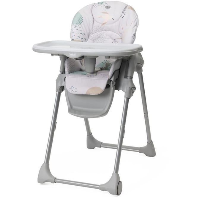 Chaise haute bébé - CHICCO - Polly Easy - Réglable - Confort - Landscape