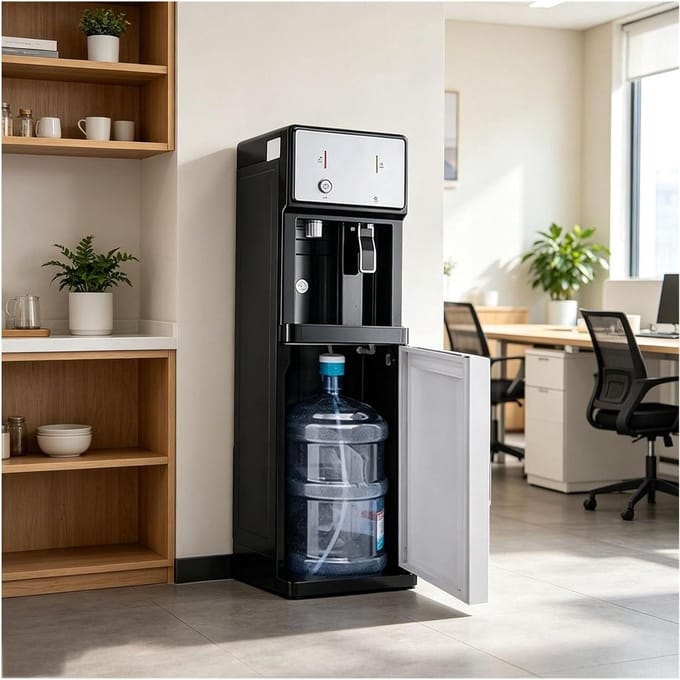 Waterdispenser - Waterkoeler - Direct warm water - 3 temperatuurstanden - 24 liter per uur - Wit