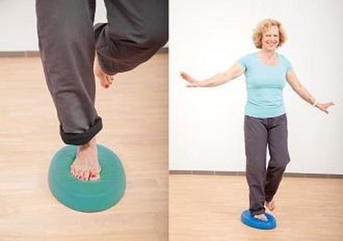 Stabiliteitstrainer Thera-band® : Zacht - blauw (2,5 kg)