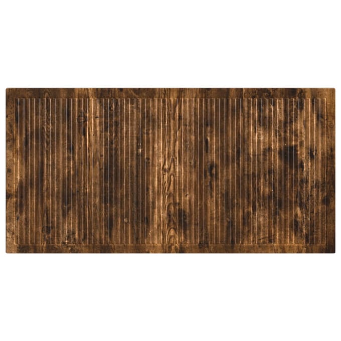 vidaXL - Wandgemonteerd - Hoofdbord - EDE - Gerookt - eiken - Bewerkt - hout