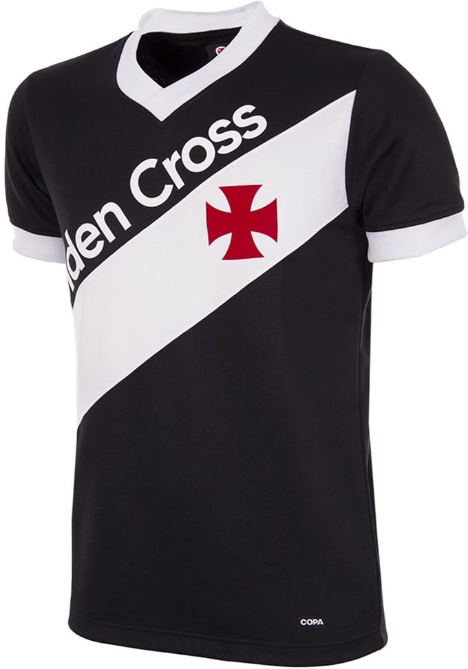 COPA - Vasco da Gama 1985 Retro Voetbalshirt - Heren - Zwart - M
