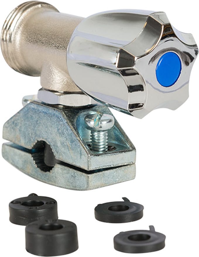 Prikkraan 10,12,15mm x 3/4 buiten draad