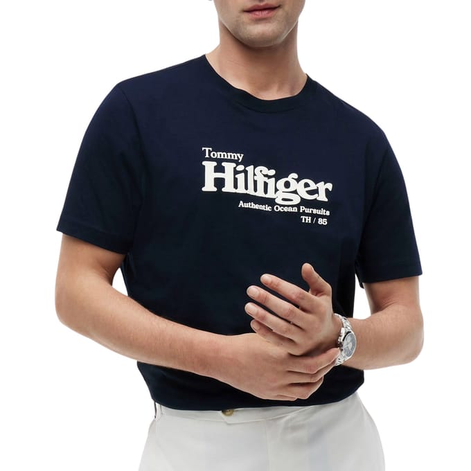 Shirt Tommy Hilfiger Nautical Chest Graphic Hommes