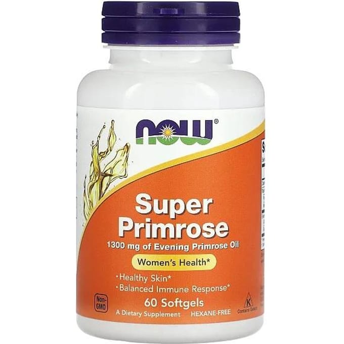 NOW Foods - Super Primrose 1300mg (60 soft gels)