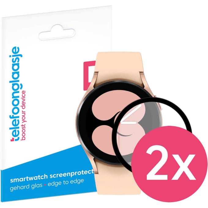 DuoPack: Samsung Galaxy Watch4 screenprotector - 40mm