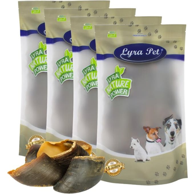 60 stuks. Lyra Pet® Runderhoeven ca. 4,8 kg