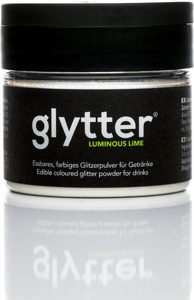 Glytter – Glitter voor Drankjes – Luminious Lime