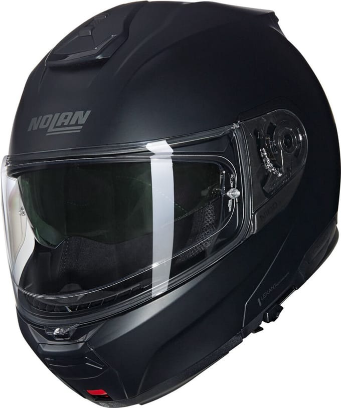 NOLAN N100-6 CLASSICO 302 L MATZWART SYSTEEMHELM MOTORHELM