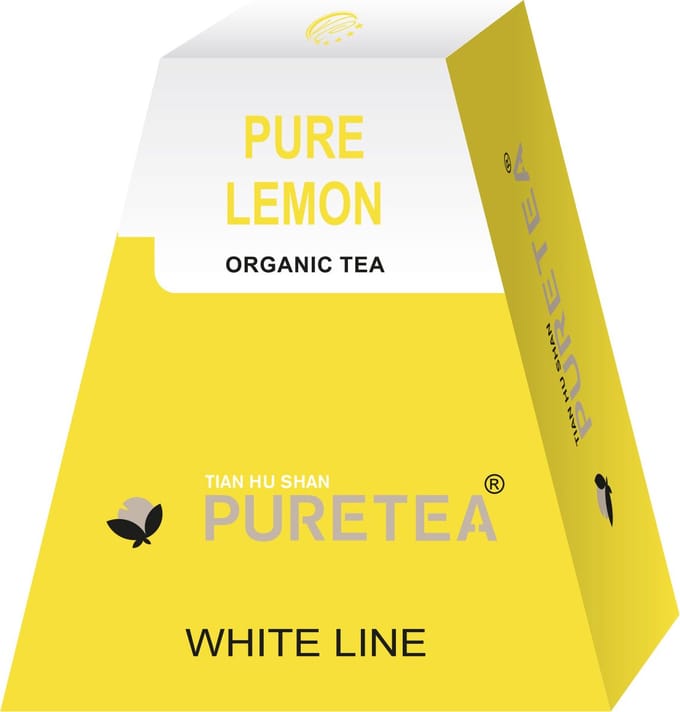 PUETEA Pure Lemon - Biologische Thee - 72 stuks
