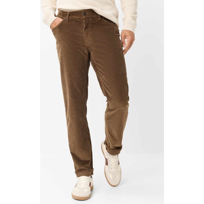 Brax Heren Jeans  Style CADIZ NOUGAT, bruin, maat 35/30