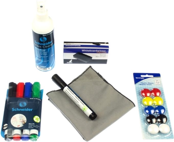 Kangaro whiteboard kit - 18 delig - K-N5000
