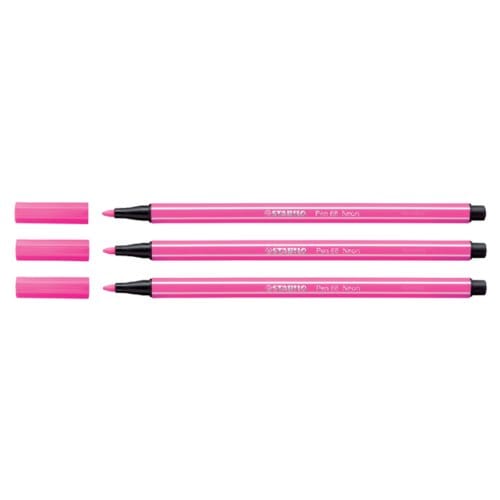 STABILO Pen 68 - Premium Viltstift - Neon Roze - per stuk