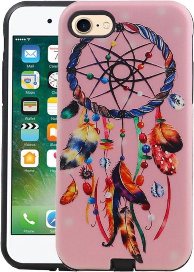 Dromenvanger Design Hardcase Backcover - Hoesje Geschikt voor iPhone 8 / 7