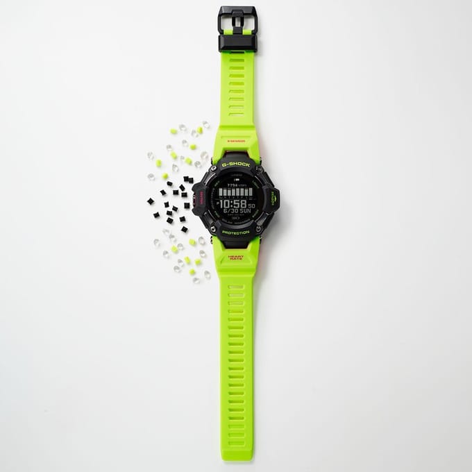 Casio G-Shock GBD-H2000-1A9ER Horloge - Kunststof - Groen - Ø 50 mm