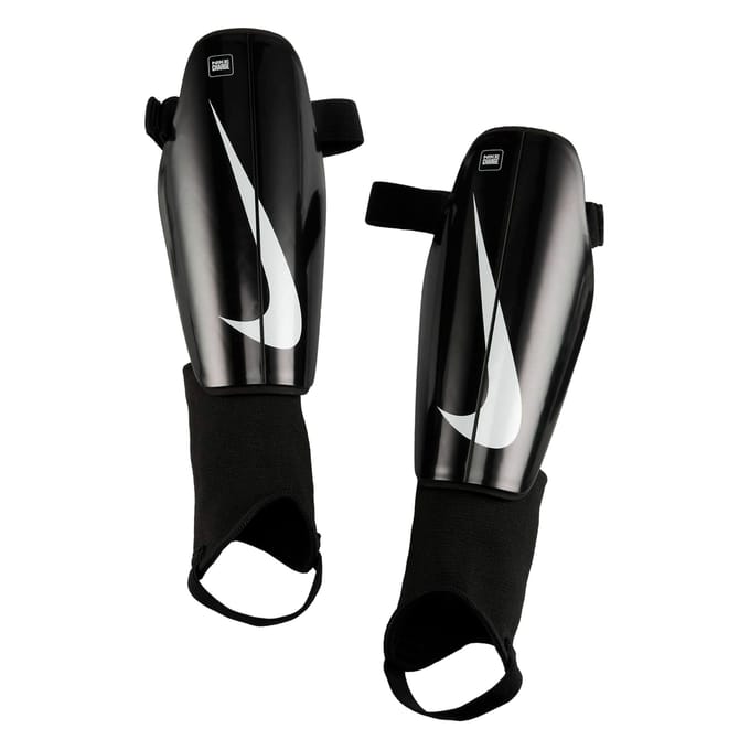 Nike Charge Shinguards scheenbeschermers zwart wit - Maat M