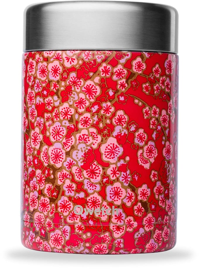 Qwetch Lunchbox Geïsoleerd - Flowers Rood