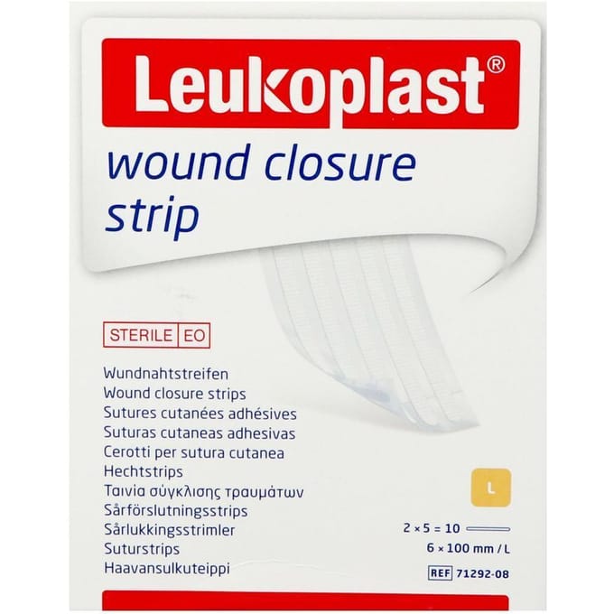 Leukoplast Wound Closure Strip 6x100mm 10