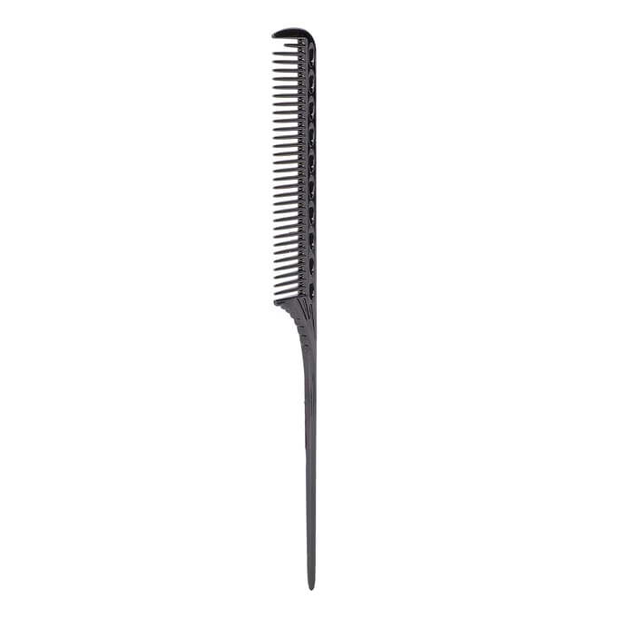 Professionele Rattenstaart Kam Salon Kappers Styling Kam Kapper Aluminium Metalen Kam Zwart zilver