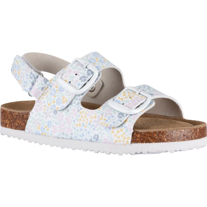 Trespass Ceres Bloemen Sandalen voor Kinderen/Kinderen (Wit)