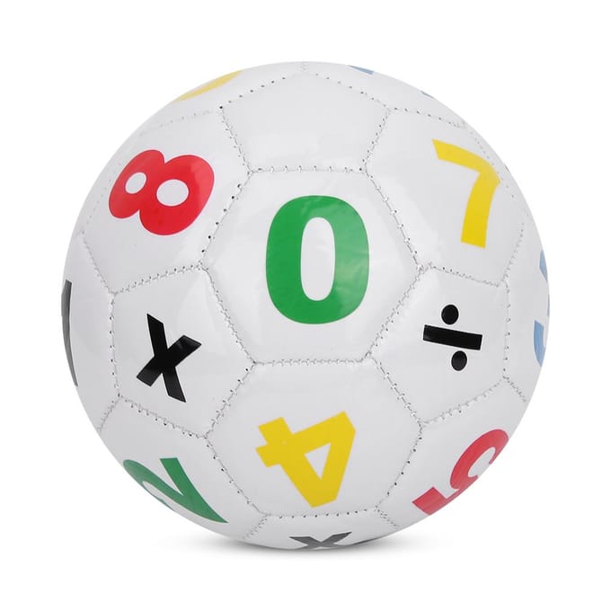 Kinderen Buitensport Voetbal Voetbal Maat 2 Oefening Sportuitrusting(Wit Nummer) white