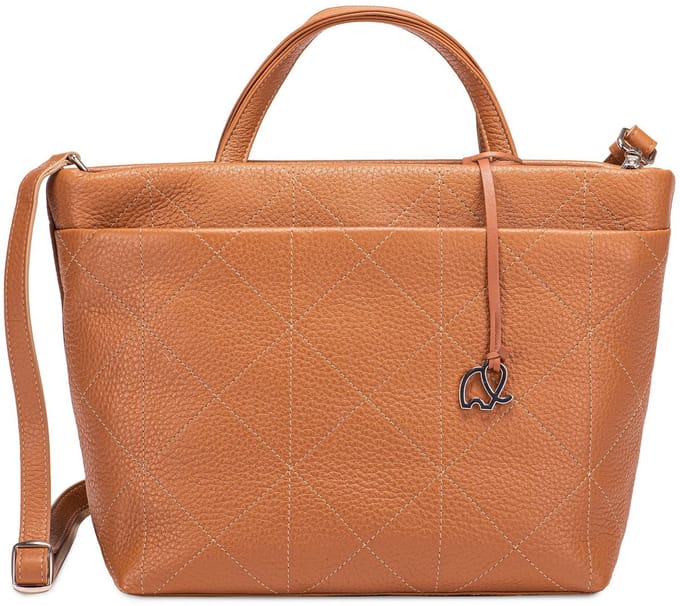 Mywalit Pienza Handtas Leder 31 cm - Dames - dune