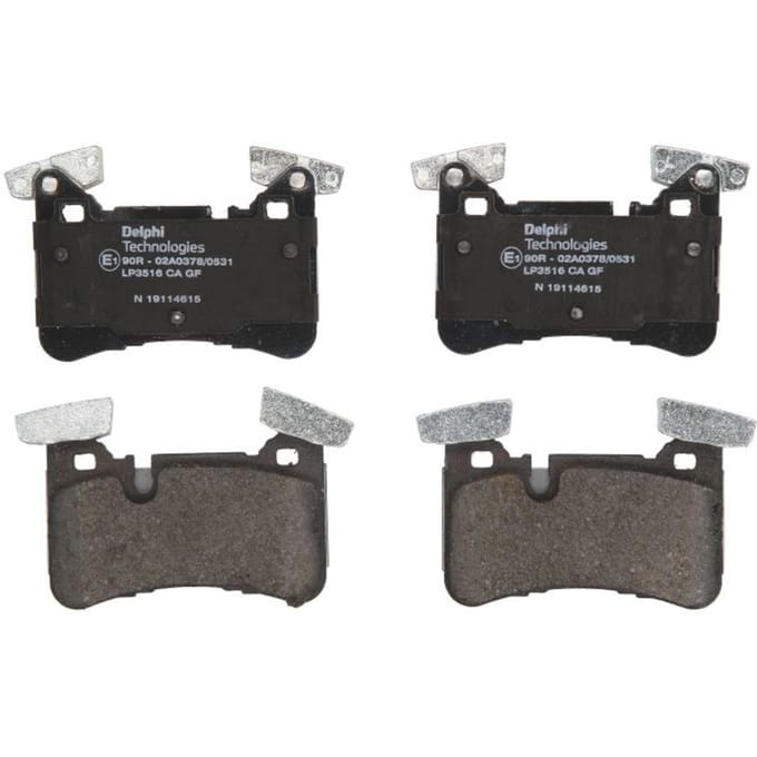 Remblokset DELPHI LP3516, achter