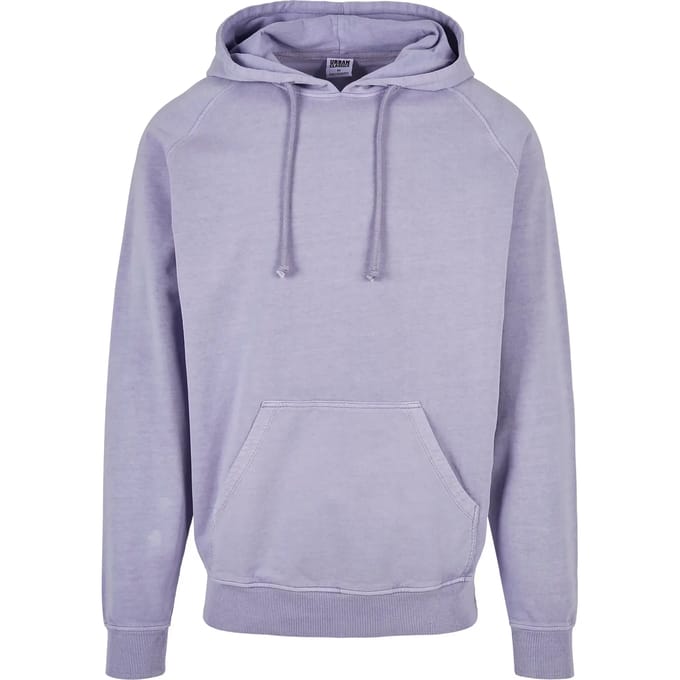 Urban Classics - Overdyed Hoodie/trui - S - Paars