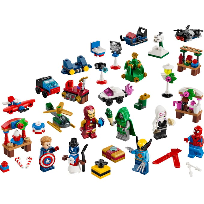 LEGO ǀ Marvel Adventskalender 2026 Superheld Speelgoed voor Kinderen 76340