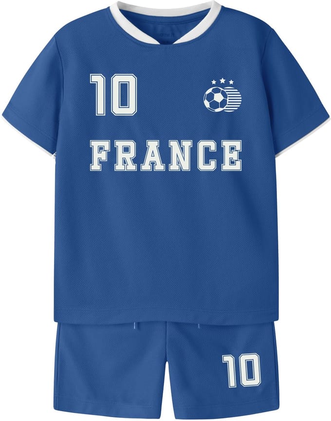 NAME IT - NMNHITEAM SHORT SET - Unisex - T-shirts