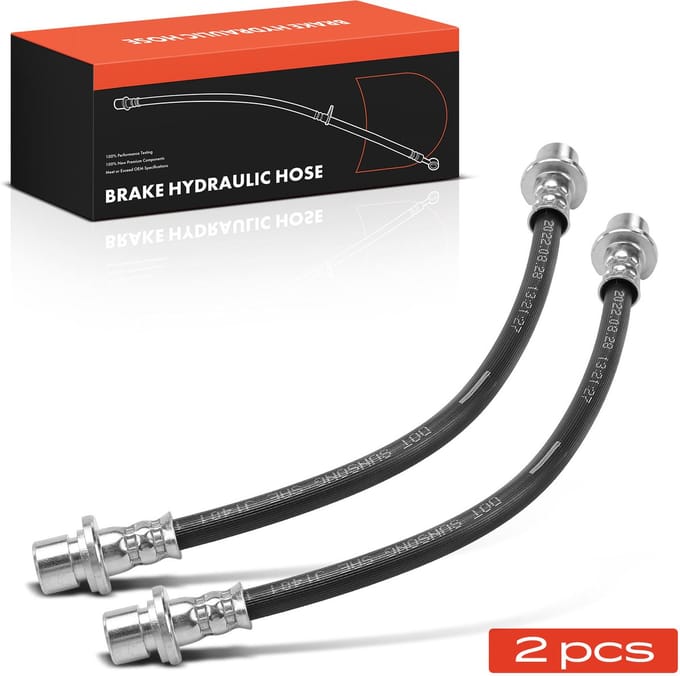 Frankberg 2x remslang achter voor Honda Civic VI 1.4L-1.6L
