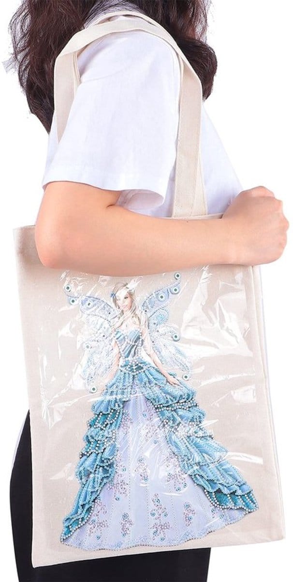 By shayne - Canvas Handtas - Opvouwbare Diy Tas - voor Winkelen en