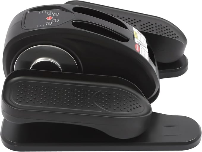 Mini Elliptical Trainer - Onderbank Trainer - Actief Blijven - 5 Snelheden - 44 x 22 x 36 cm