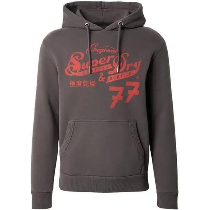 Hoodie Superdry Leather & Boot Co Script