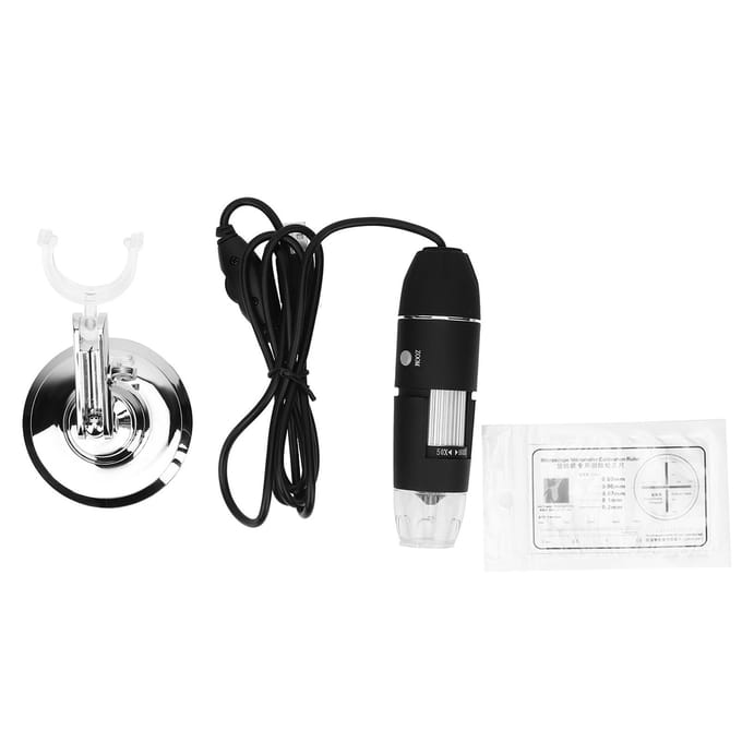 X4 1600X LED Microscoop Digitale Microscoop Camera HD Handheld Microscoop met Statief