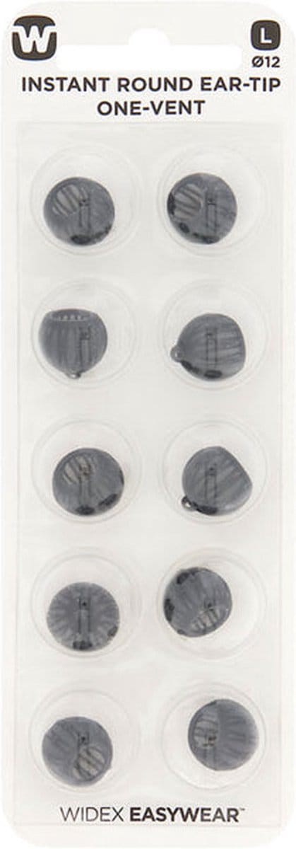 Widex Instant Round One vent ear tip L