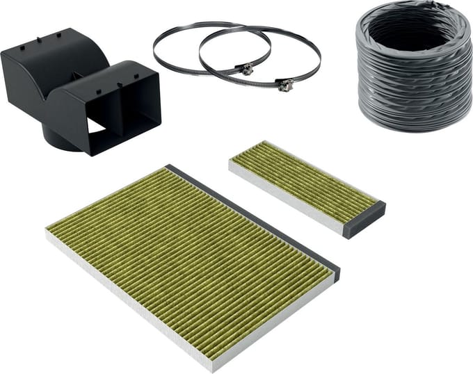 Bosch DWZ1AK1I6 CleanAir Plus - Starterset Recirculatie