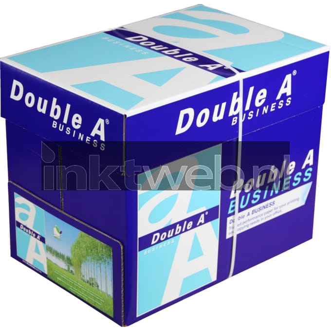 Double A Business A4 Papier 5 pakken (75 grams) wit (Origineel)