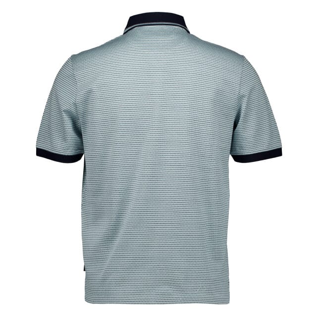 Bugatti Herren Polo 1/2 Arm Polos Lichtblauw 8150-15111e
