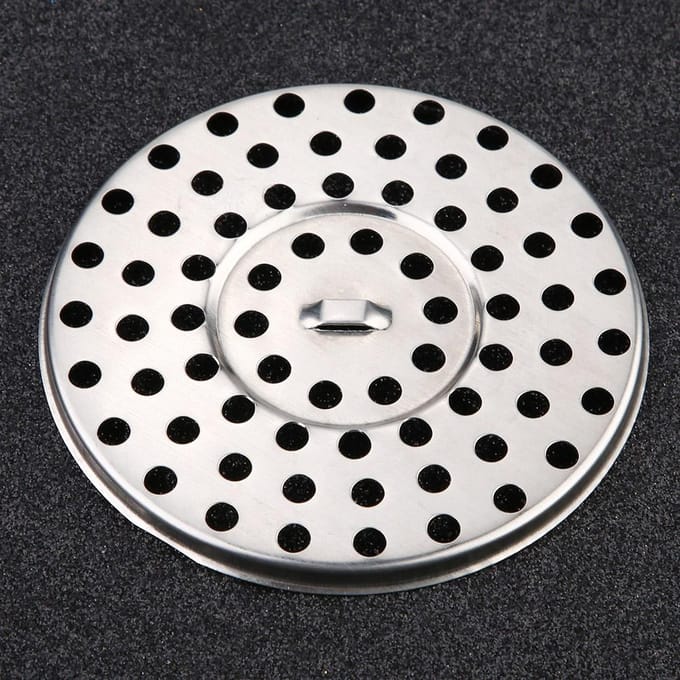 8.5cm Diameter Roestvrij Staal Ronde Douchevloerafvoer Balkonvloerafvoerput white
