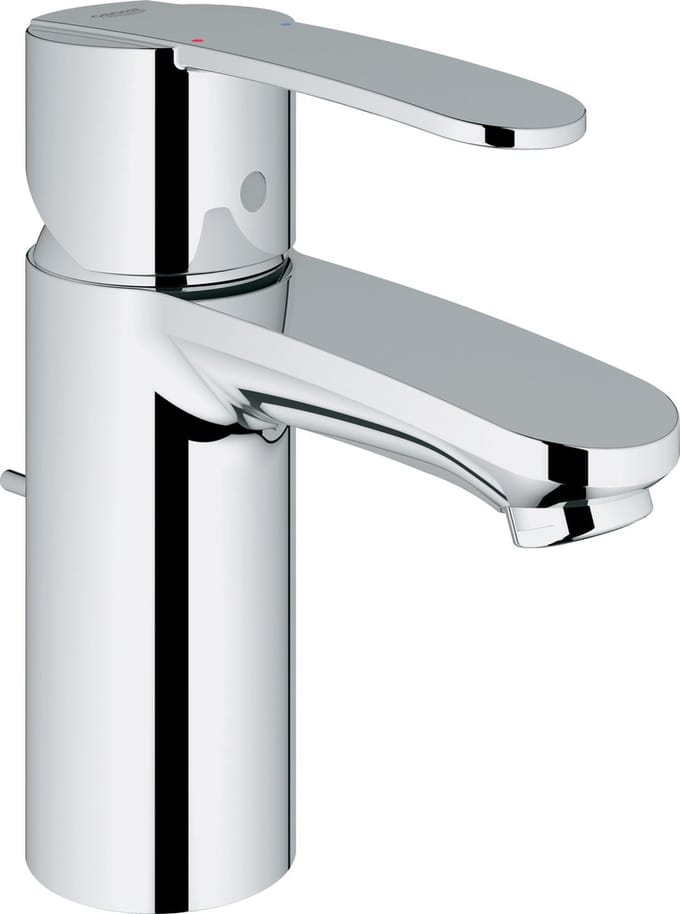GROHE Wave Cosmopolitan Wastafelmengkraan - small size - met waste - Waterbesparend