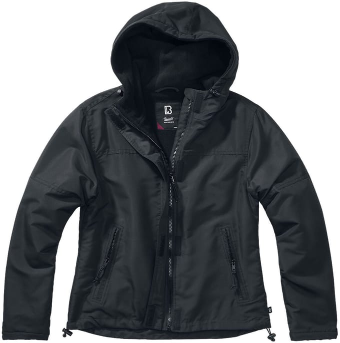 Brandit Frontzip Dames Windbreaker - zwart - XS