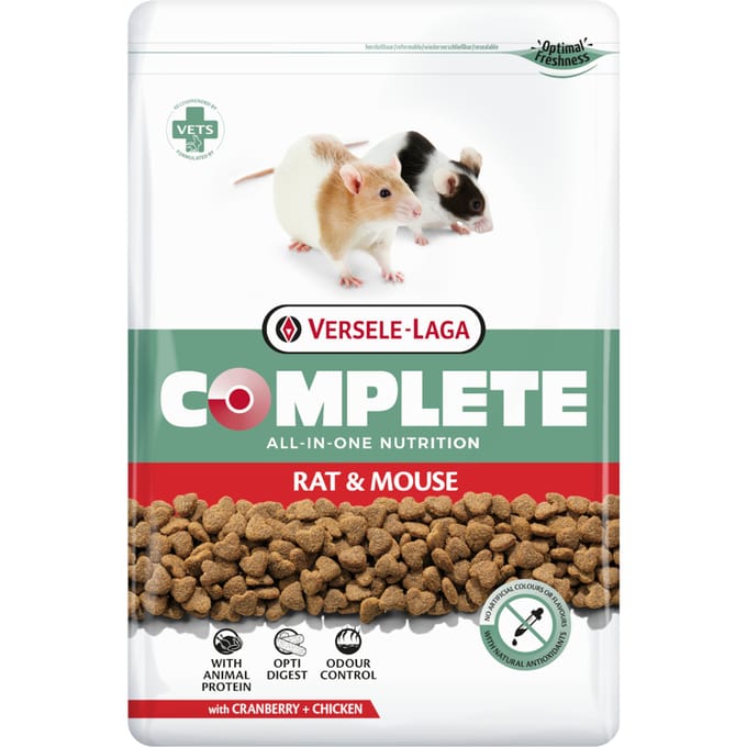 2kg Complete Rat & Mouse Versele-Laga Rattenvoer/Muizenvoer