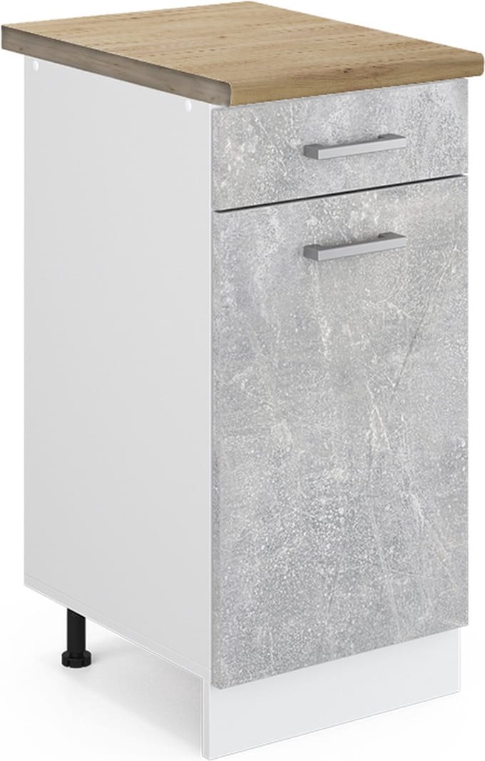 Vicco R-Line Keukenonderkast – 40 cm, WB Eik Beton