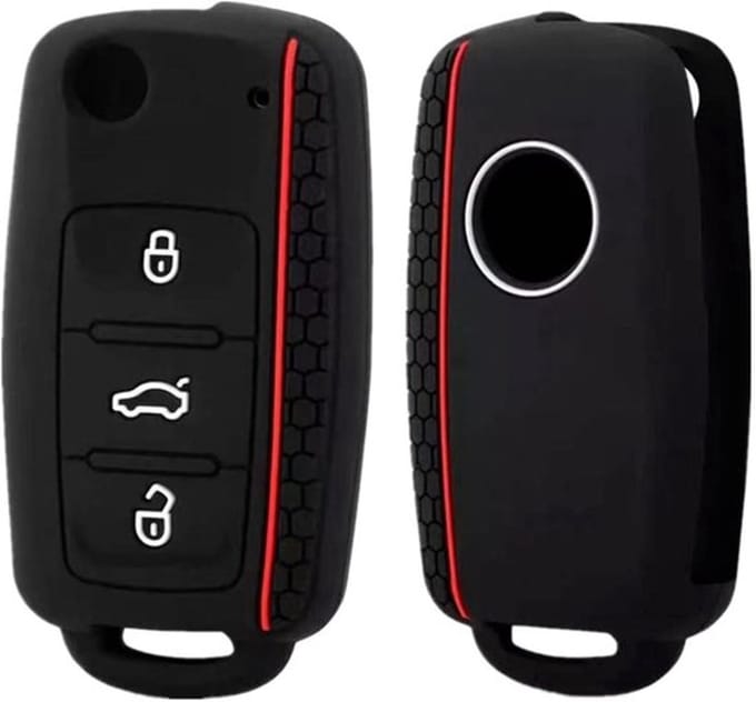 Dailygoods - Siliconen Autosleutel Cover - Sleutelhoes voor
