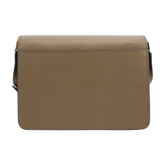 Marni Trunk Bag Medium Cigar Dames Tassen Bruin SBMPN09NO1-LV520-ZM28N Basic Set (Bag+Dust Bag) gray