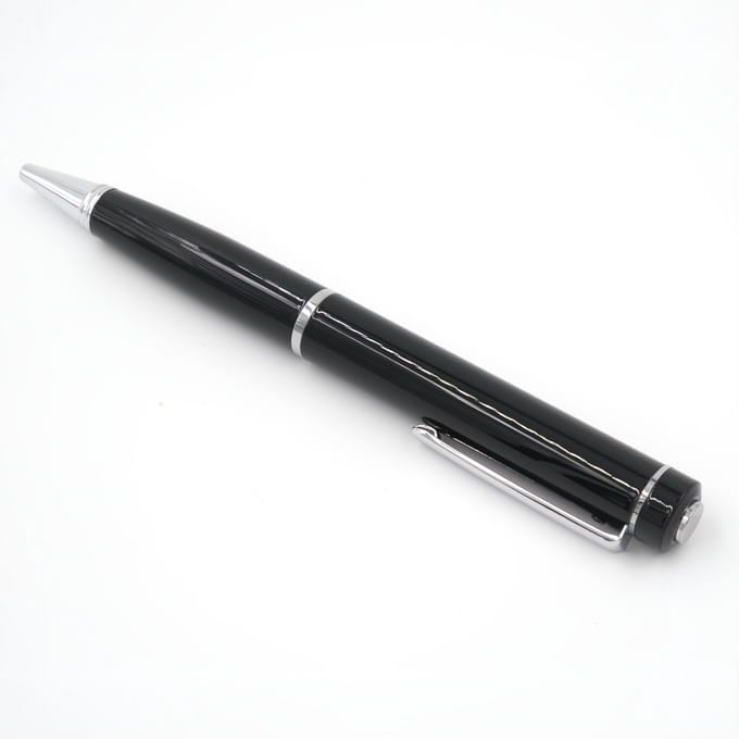 Voicerecorder pen met MicroSD kaartslot (max. 32GB) - Afluisterapparaat - Memorecorder