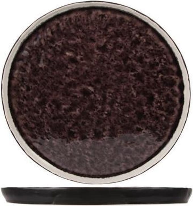 Cosy&Trendy Laguna Dinerbord - Ø 27 cm - Paars - Set-4