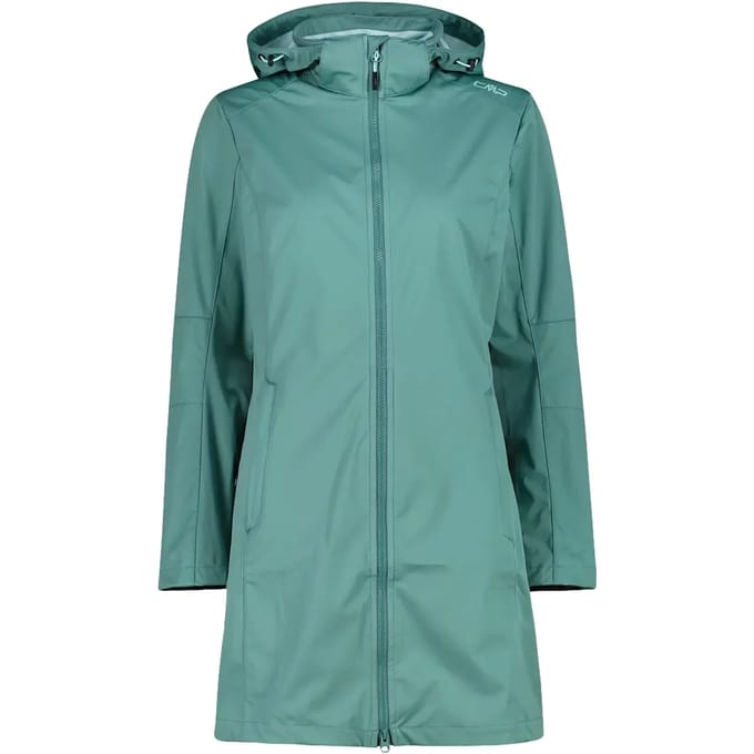 Dames parka met rits en capuchon CMP